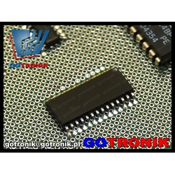 Uniwersalna płytka drukowana PCB raster 1,27mm