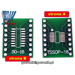 Płytka drukowana SO16/TSOP16 na DIP16