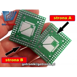 Płytka drukowana QFP32-100pin uniwersalna