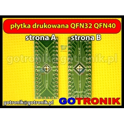 Płytka drukowana QFN32 / QFN40