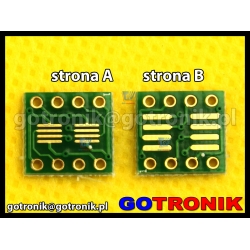 Płytka drukowana SO8, SOP8, SOIC8 / SSOP8, TSSOP8, MSOP8