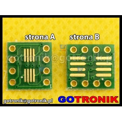 Płytka drukowana SO8, SOP8, SOIC8 / SSOP8, TSSOP8, MSOP8