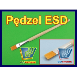 Pędzelek ESD do topników i past 11mm