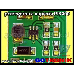 Przetwornica napięcia z 0,9V-5V na 5V USB