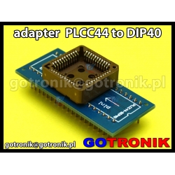 Adapter PLCC44 to DIP40 wersja MCU