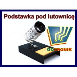 Podstawka pod lutownicę z gąbką