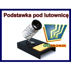 Podstawka pod lutownicę z gąbką