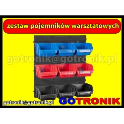 Zestaw pojemników warsztatowych