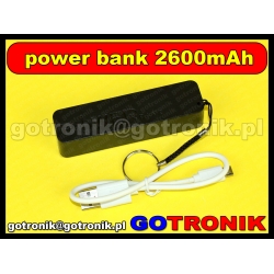 Akumulator / POWER BANK / 2600mAh / 5V