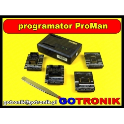 Programator pamięci NAND flash i NOR Flash - ProMan