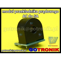 Moduł czujnika prądu AC 5A mini transformator