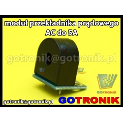 Moduł czujnika prądu AC 5A mini transformator