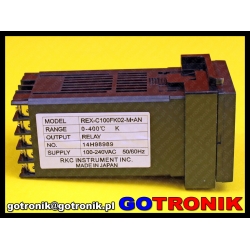 Sterownik REX-C100M M*AN regulator termoregulator z wyjściem przekaźnikowym