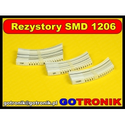 Zestaw rezystorów SMD 1206 x 1720szt. szereg E12