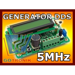 Generator sygnałowy - funkcyjny DDS 5MHz (UDB1005S)