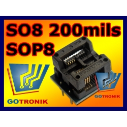 Adapter SO8 200mils SOP8 do programatorów