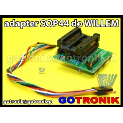 Adapter SOP44 do programatora Willem