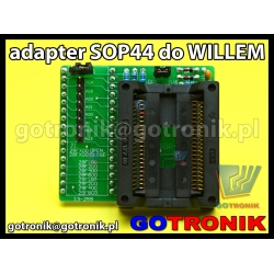 Adapter SOP44 do programatora Willem