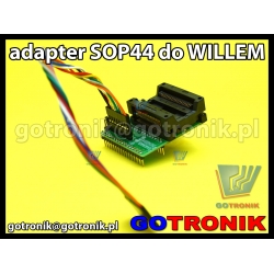 Adapter SOP44 do programatora Willem