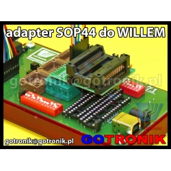 Adapter SOP44 do programatora Willem