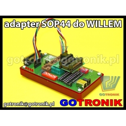 Adapter SOP44 do programatora Willem