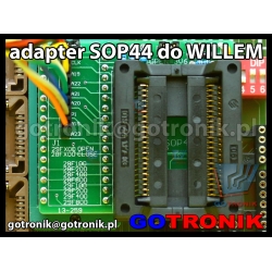 Adapter SOP44 do programatora Willem