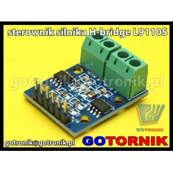 Sterownik silnika H-bridge układ L9110S do zastosowań w Arduino AVR ARM PIC