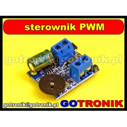 Sterownik PWM - regulator mocy silnika DC