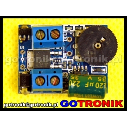 Sterownik PWM - regulator mocy silnika DC