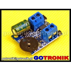 Sterownik PWM - regulator mocy silnika DC