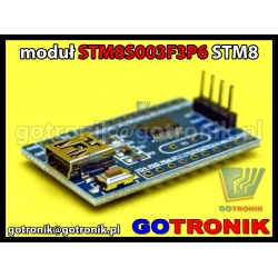 Mini moduł z STM8S003F3P6 STM8