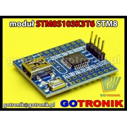 Mini moduł z STM8S103K3T6 STM8