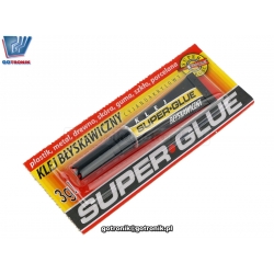 Super Glue klej uniwersalny 3g - 12 sztuk