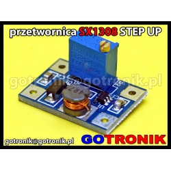 Przetwornica napięcia SX1308 Step up