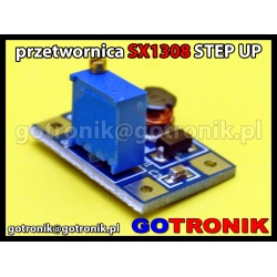 Przetwornica napięcia SX1308 Step up