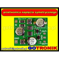 Przetwornica napięcia symetrycznego ±12V