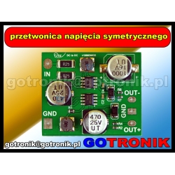 Przetwornica napięcia symetrycznego ±12V