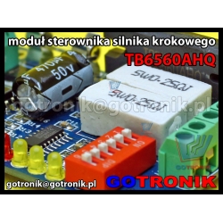 Moduł sterownika silnika krokowego TB6560AHQ