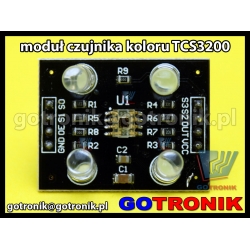 Moduł czujnika koloru TCS3200D