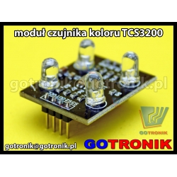 Moduł czujnika koloru TCS3200D