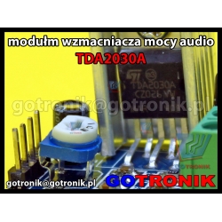 Moduł wzmacniacza mocy audio TDA2030A 18W