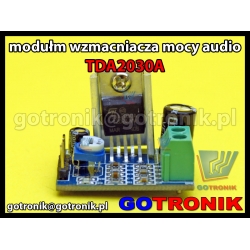 Moduł wzmacniacza mocy audio TDA2030A 18W