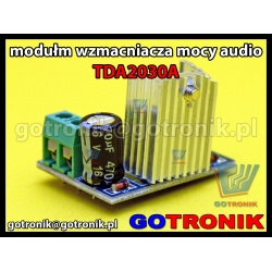 Moduł wzmacniacza mocy audio TDA2030A 18W