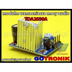 Moduł wzmacniacza mocy audio TDA2030A 18W