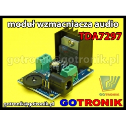 Moduł wzmacniacza mocy audio TDA7297 2x15W