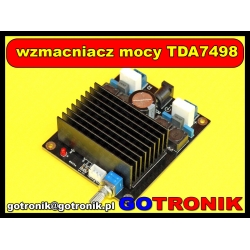 Moduł wzmacniacza mocy TDA7498 100W + 100W