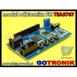 Moduł uruchomieniowy Atmega32A z odbiornikiem FM TEA5767