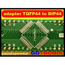 Adapter TQFP44 to DIP44