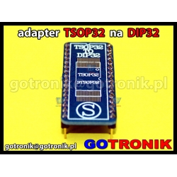 Adapter TSOP32 na DIP32 - wersja do lutowania