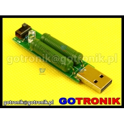 Obiążenie portu USB 1A/2A